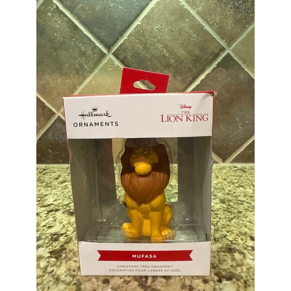 New Hallmark Christmas Tree Ornament Disney The Lion King Proud Mufasa Holiday - Picture 1 of 5